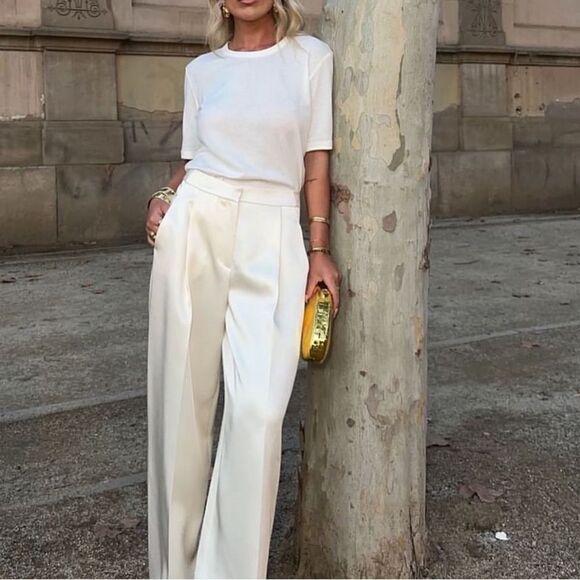 White slack pants - Picture 1 of 6